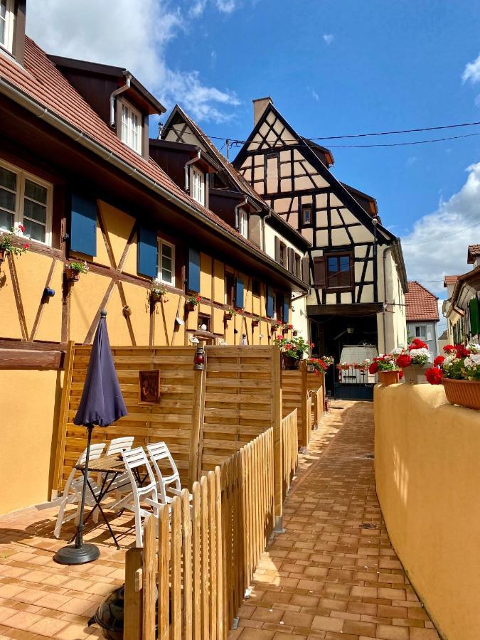ヴィンツェンハイム Coeur D'Alsace Colmar Vignobles Ouest Avec Terrassesヴィラ エクステリア 写真